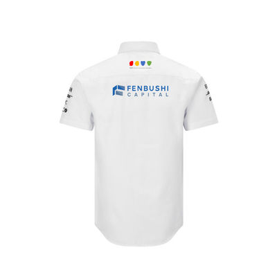 Moisture Wicking Cotton/Polyester Golf Polo Shirts with Full Buttons and Soft Fabrics