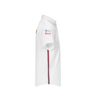 Moisture Wicking Cotton/Polyester Golf Polo Shirts with Full Buttons and Soft Fabrics