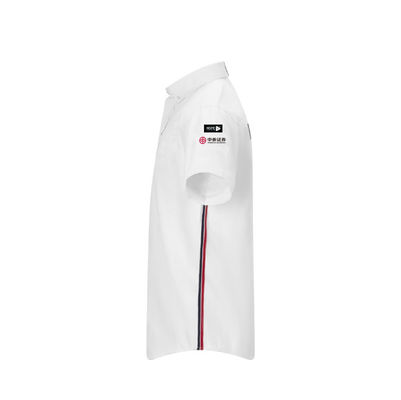 Moisture Wicking Cotton/Polyester Golf Polo Shirts with Full Buttons and Soft Fabrics
