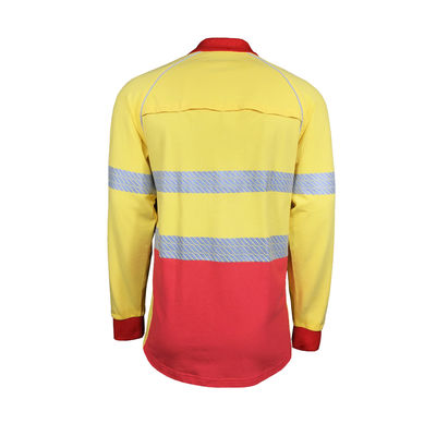 Longsleeve Summer Safety Cotton Breathable Unisex Construction Workwear Industrial