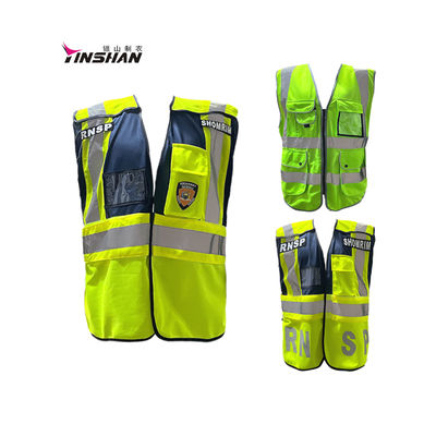 High Visibility Motorcycle Reflective Vest Safe Working Clothes for Road Construction
