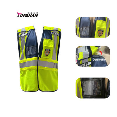 High Visibility Motorcycle Reflective Vest Safe Working Clothes for Road Construction