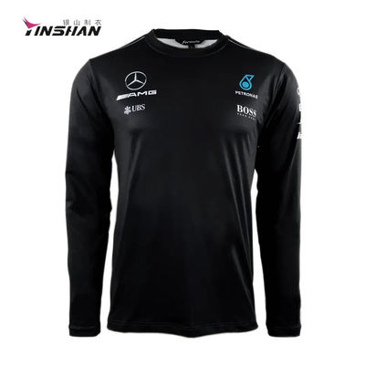 100% Polyester Quick Dry Long Sleeve Off Road Dirt Bike Motocross Racing Shirts Printed
