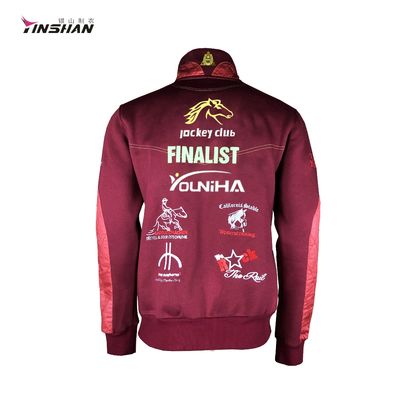 Custom Sportswear Windproof Motorcycle Jacket for Men 100% Cotton F1 Car Racing Jacket