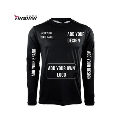 100% Polyester Quick Dry Long Sleeve Off Road Dirt Bike Motocross Racing Shirts Printed