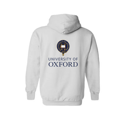 Custom Logo Printing on White University Hoodie for Sports Area Team Spirit Uniforms