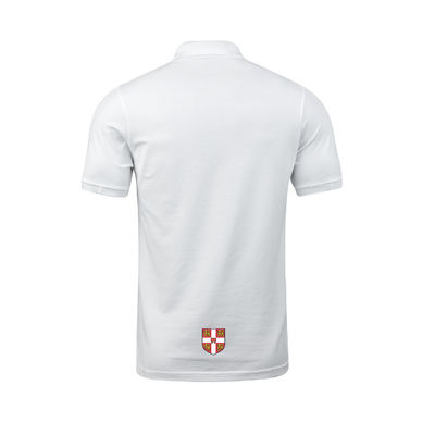 OEM Designs University Logo Polo Shirt with Printed Logo and Breathable Fabric