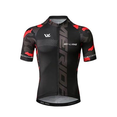 Unisex Cycling Jersey Custom Logo Printed Design for Bike Wear and Breathable Windproof