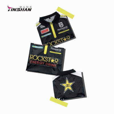 Custom Logo Printing Shirts for Adults Short Sleeve Breathable Sport in Summer Black