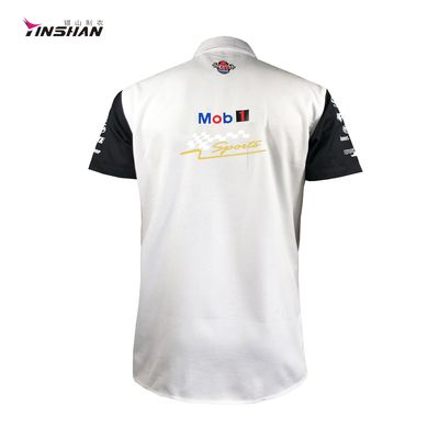 Racing and Motor Sports S/M/L/XL Polo Shirt Teamswear Custom Logo Design Work Casual