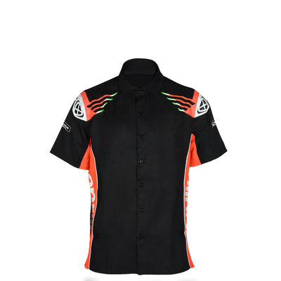Summer Men's Short-Sleeved Racing T-Shirts for Off-Road Sportswear Custom Team Name