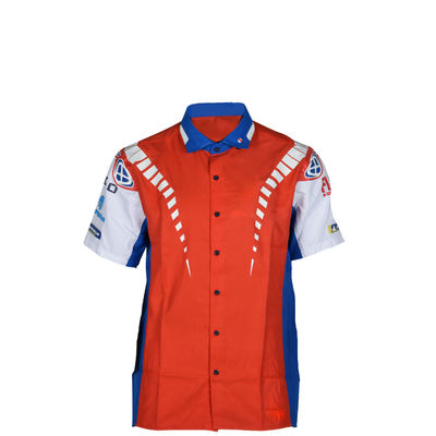 19. Custom Designs Cotton Polyester Short Sleeve Polo Shirts for Men's Table Tennis