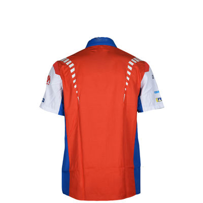 Motorcycle Auto Racing Custom Logo Printing Polo Quick Dry F1 Car Racing Tshirt