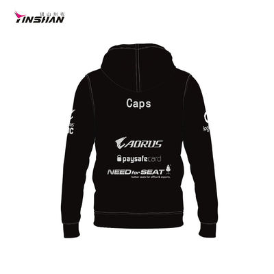 Fashion Embroidered Sports Hoodies Manufacture with Wicking Breathable Characteristic