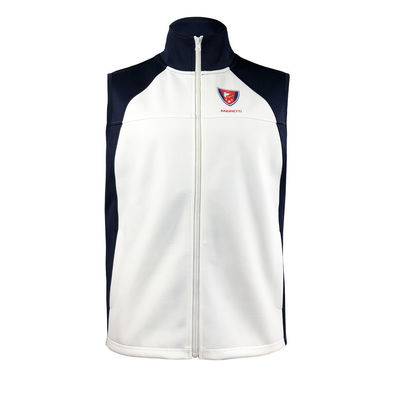 Custom Printed Polyester Cycling Gym Vest for Adults Soft Shell Jacket Men Gilet Homme