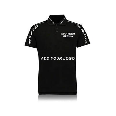 Custom Logo Print Breathable and Quick Dry Moto Polos for Rally Shirts and Motorcycles