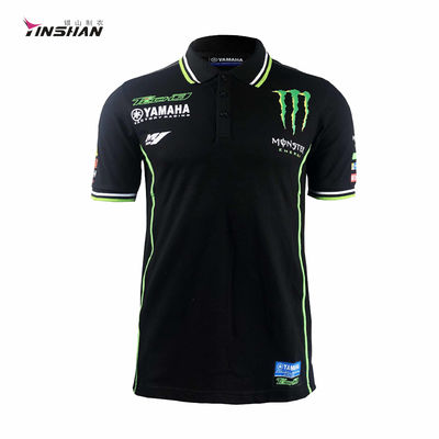 Customized Printing Methods Breathable Cotton Sublimation Racing Teamwear for Adults