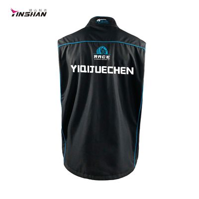 Custom Logo Hit Transfer Motorcycle Auto Racing Wear Men's Sportswear Vest S-XL Size