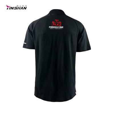 Customised Racing Team Polo Shirt For Personalization And Logo Design With Polyester/Elastane