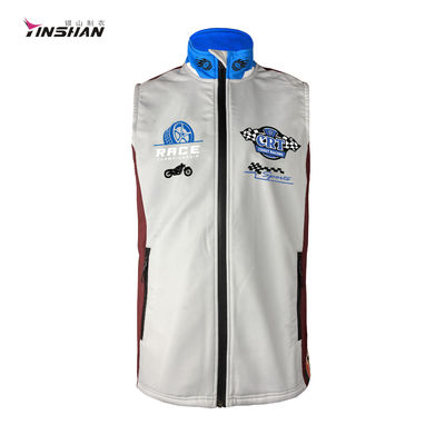 Running and Cycling Cotton Poly Custom Lightweight Motorcycle Racing Sleeveless Shirts