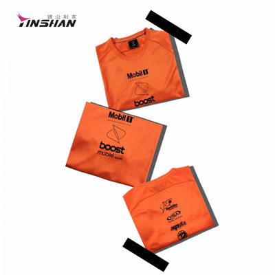 2022 Orange OEM Logo T-shirt Customized for Other Sportswear Type