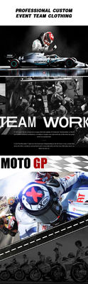 Motorbike Racing Team Vest Design Custom Logo Print Men's Downhill Jerseys for Adults