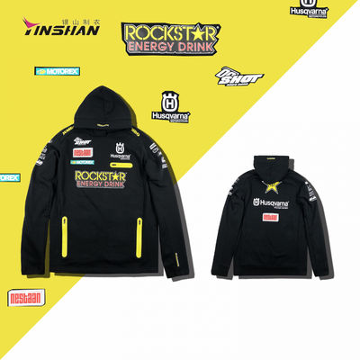 Men's Racing 2021 Teamwear Custom Logo Racing Suit Hoodie Superior and V-neck Collar