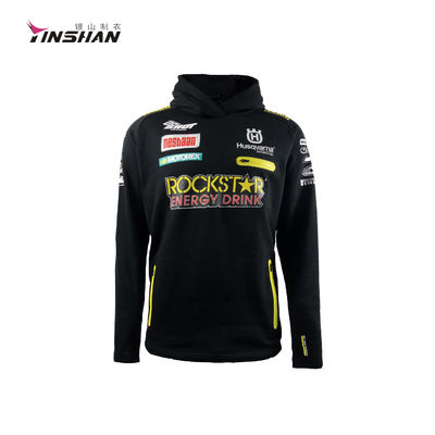 Men's Racing 2021 Teamwear Custom Logo Racing Suit Hoodie Superior and V-neck Collar