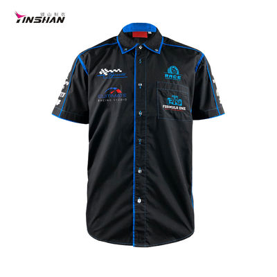 29. Custom Pattern Design for Sportswear Casual Racing Shirts F1 Car Racing Crew