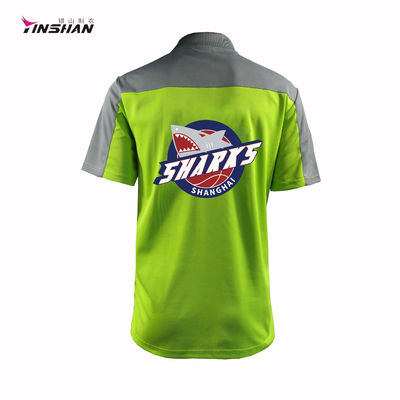 Customized Embroidered and Printed Adults' Polo Shirts for Cricket Team Uniforms