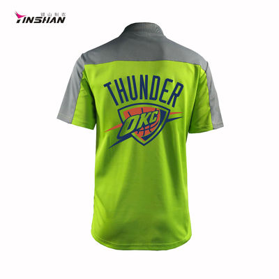 Customized Embroidered and Printed Adults' Polo Shirts for Cricket Team Uniforms