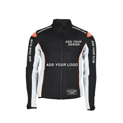Zipper Closure Motorbike Jacket for Biker Vest Jackets Motorcycle Auto Racing Wear