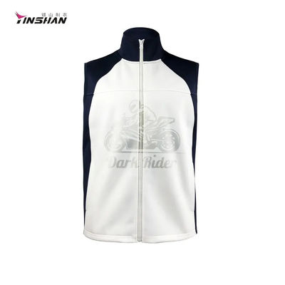 Zipper Closure Motorbike Jacket for Biker Vest Jackets Motorcycle Auto Racing Wear