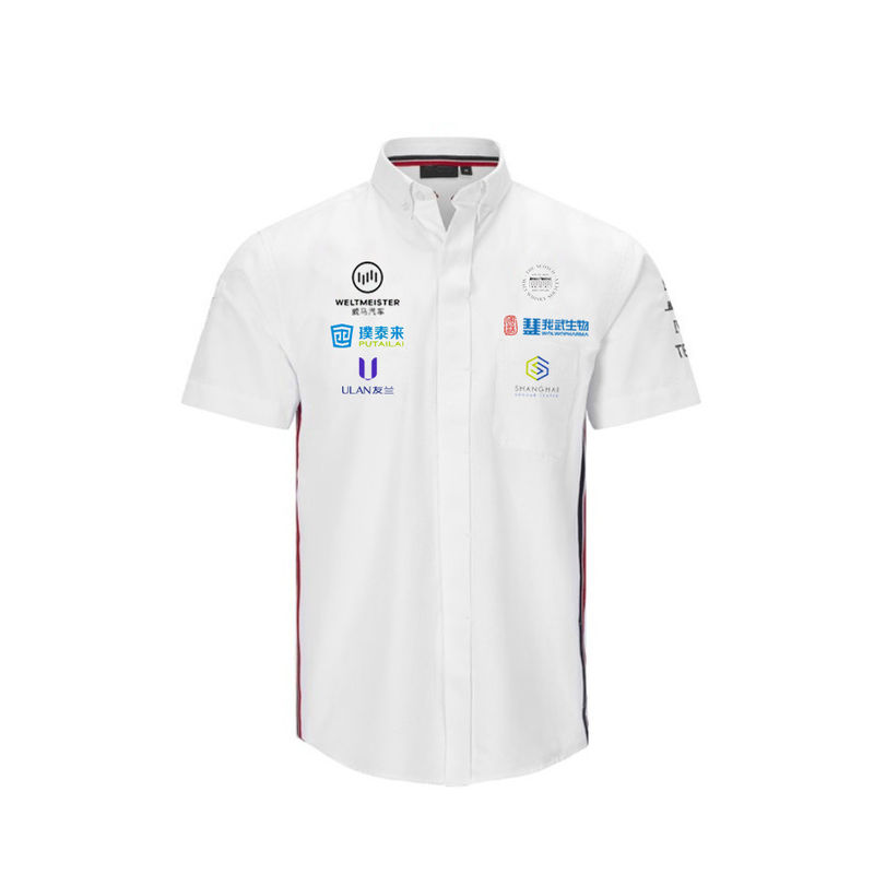 Moisture Wicking Cotton/Polyester Golf Polo Shirts with Full Buttons and Soft Fabrics