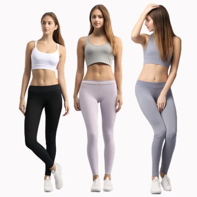 High Waist Stretchy Compression Comfort Soft Butt Lift Seamless Leggings Sports Fitness Legging Yoga Sets