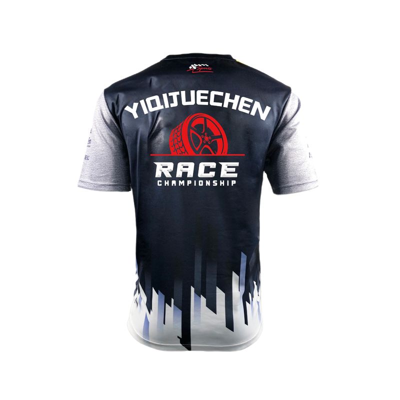 Custom Logo Tshirts Sustainable Team Racing Men Shirts for Sportswear Enthusiasts