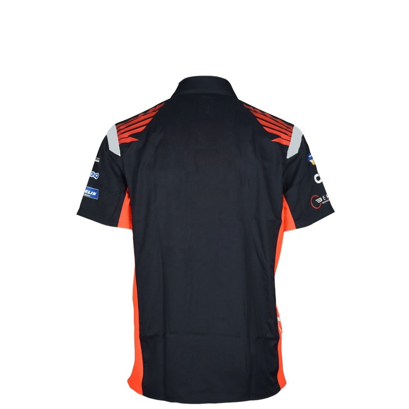 Customized Logo Printing Big and Tall Men's Short Sleeve Racing Motorcycles Shirt