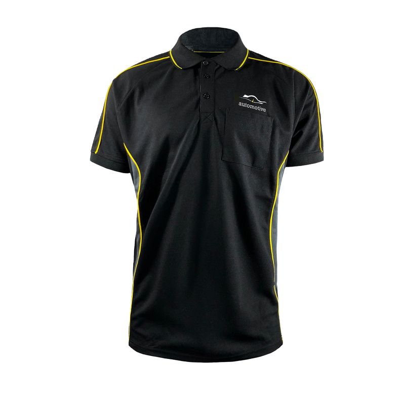 Stylish 100% Polyester Sublimation Polo for Men's F1 Car Racing and Bicycle Racing Wear
