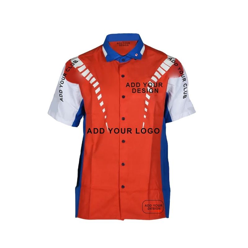 Motorcycle Auto Racing Custom Logo Printing Polo Quick Dry F1 Car Racing Tshirt