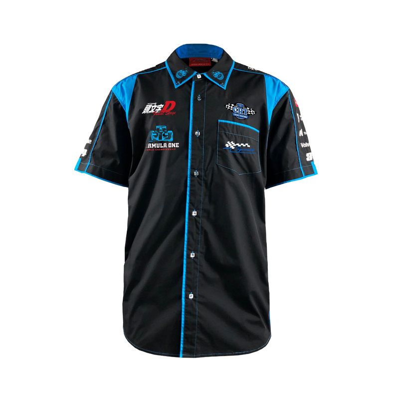 29. Custom Pattern Design for Sportswear Casual Racing Shirts F1 Car Racing Crew