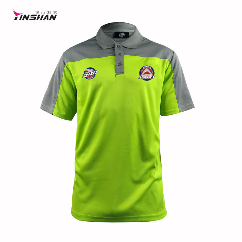Customized Embroidered and Printed Adults' Polo Shirts for Cricket Team Uniforms